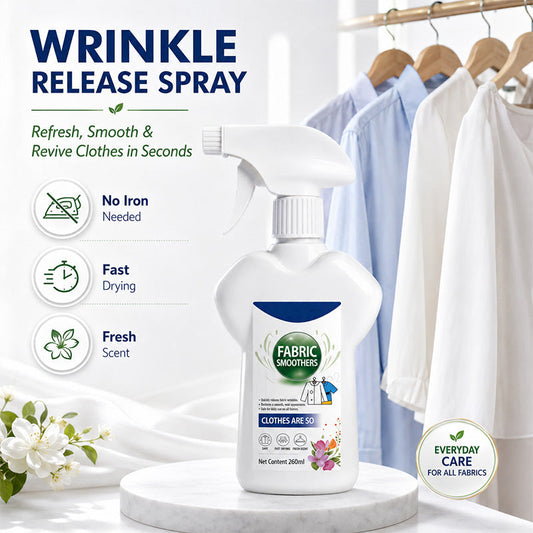 Directe kreukverwijderende textielspray