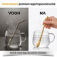 2-in-1 theefilter lepel en rietje