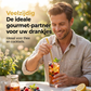 2-in-1 theefilter lepel en rietje