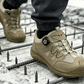 🥾🛡️ 50% KORTING! Stop met het strikken van veters die na 5 minuten loshangen! Deze werkschoenen met stalen neus, doorstikbestendige zool en draaivetersluiting zitten als gegoten, beschermen tot 200 J, en je trekt ze aan zonder ooit te bukken!