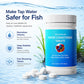 Tabletten voor het ontchloreren van aquariumwater