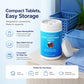 Tabletten voor het ontchloreren van aquariumwater