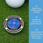 ❄️Zomerfresh 50% Korting!⛳Golf Green Reader met Waterpas – Magnetische Balmarker voor Betere Puttinglijn en Hellinglezing