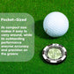 ❄️Zomerfresh 50% Korting!⛳Golf Green Reader met Waterpas – Magnetische Balmarker voor Betere Puttinglijn en Hellinglezing