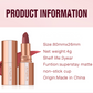 💄 24u matte lippenstift – blijft zitten, voelt licht en droogt niet uit, de hele dag perfect.