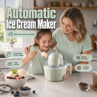 🍨Elektrische ijsmachine voor het hele gezin👨‍👩‍👧‍👦