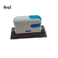 🧹 Raamgroefreiniger 3-in-1 – schrobborstel, hoekborstel en spons in één, ideaal voor ramen en deuren.