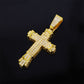 Hiphop Kruis Ketting met Volledig Strass Design – Stoer & Stijlvol
