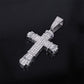 Hiphop Kruis Ketting met Volledig Strass Design – Stoer & Stijlvol
