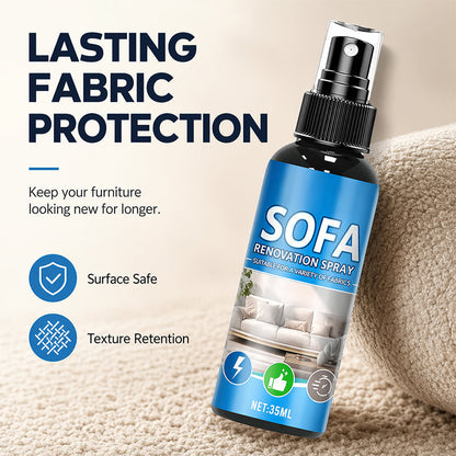 🛋️🧼 50% KORTING! MEER DAN 50.000 VERKOCHT!  Stop met eindeloos schrobben van vlekken alsof je een vloer aan het dweilen bent! 😩  Deze no-rinse reinigingsspray verwijdert moeiteloos koffie-, wijn- en moddervlekken — gewoon sprayen, afnemen en klaar! ✨