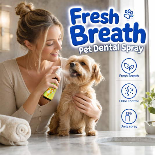 Spray voor het verfrissen van de adem van uw huisdier 30 ml