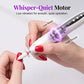 💅✨ 2-in-1 Elektrische Nagelfrees met UV-lamp – Draagbaar, Draadloos, Voor Permanente Salonmanicure Gewoon Thuis 💖🔋