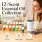 🔥Beperkte tijd 55% korting! 🎁🌺De frisse geur tilt je humeur op! 🌷12-delige set wateroplosbare etherische oliën