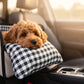 🐶 NU 50% KORTING!🎁 Secure Travel Pet Booster – Draagbare autostoelverhoger voor honden, inclusief veiligheidsharnas. Zacht gewatteerde reismand voor kleine en middelgrote honden