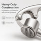 Premium knoflookpers met zachte, ergonomische easy-squeeze handgreep
