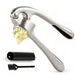 Premium knoflookpers met zachte, ergonomische easy-squeeze handgreep