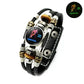 ⏰🎁Glow-in-the-Dark-armband met 12 sterrenbeelden van leer voor mannen en vrouwen (6,9/8,1 inch）