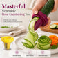 🥕✨ Handmatige groentespiralizer en -kruller voor het maken van rozenbloemen – Verander wortels in 60 seconden in rozen zoals in een restaurant! 🌹🍽️