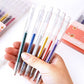 ✨ 50% korting! Intrekbare glittergelpennen – 10 kleuren, waterbestendig & vlugdroog. Perfect voor journaling & creatief tekenen! 🎨🖊️