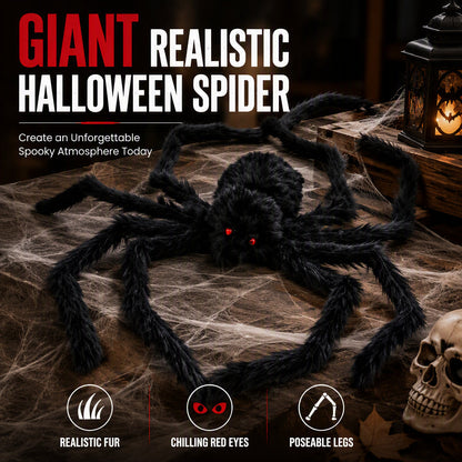 🔥 50% korting!👻🕷️  Gigantische Halloween Spin voor Tuin & Huis – Creëer Direct een Griezelige Halloween-Sfeer | Verschillende Kleuren naar Keuze 🎃