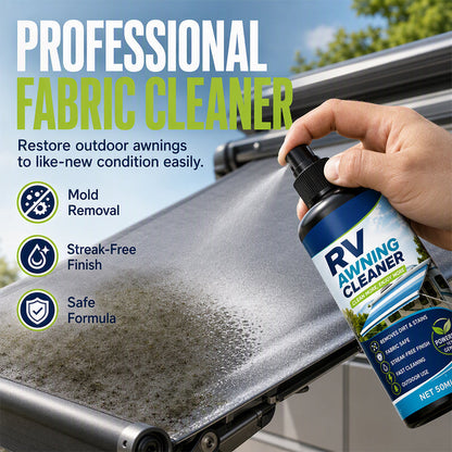 🚐🧼 Camperluifel reinigingsspray | Verwijdert schimmel, vuil & vlekken | Diepe reiniging | Geschikt voor vinyl & synthetisch | Streeploos resultaat | 50% KORTING!