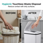 🚀 Slimme Prullenbak met Infraroodsensor 49L (13 gallon) – Voorkom Aanraken, Automatisch Openen en Zachtjes Sluiten, Perfect voor Badkamer en Keuken 🚿🧼