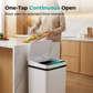 🚀 Slimme Prullenbak met Infraroodsensor 49L (13 gallon) – Voorkom Aanraken, Automatisch Openen en Zachtjes Sluiten, Perfect voor Badkamer en Keuken 🚿🧼