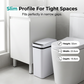 🚀 Slimme Prullenbak met Infraroodsensor 49L (13 gallon) – Voorkom Aanraken, Automatisch Openen en Zachtjes Sluiten, Perfect voor Badkamer en Keuken 🚿🧼