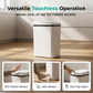 🚀 Slimme Prullenbak met Infraroodsensor 49L (13 gallon) – Voorkom Aanraken, Automatisch Openen en Zachtjes Sluiten, Perfect voor Badkamer en Keuken 🚿🧼