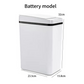 🚀 Slimme Prullenbak met Infraroodsensor 49L (13 gallon) – Voorkom Aanraken, Automatisch Openen en Zachtjes Sluiten, Perfect voor Badkamer en Keuken 🚿🧼