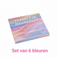 Tijdelijk Haarkrijt Set voor Meisjes