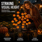Waterdichte Halloween Pompoen Solar Takverlichting