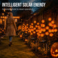 Waterdichte Halloween Pompoen Solar Takverlichting