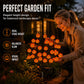 Waterdichte Halloween Pompoen Solar Takverlichting