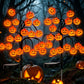 Waterdichte Halloween Pompoen Solar Takverlichting