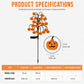 Waterdichte Halloween Pompoen Solar Takverlichting