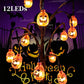 Waterdichte Halloween Pompoen Solar Takverlichting
