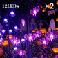 Waterdichte Halloween Pompoen Solar Takverlichting