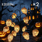 Waterdichte Halloween Pompoen Solar Takverlichting