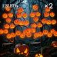 Waterdichte Halloween Pompoen Solar Takverlichting
