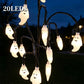 Waterdichte Halloween Pompoen Solar Takverlichting