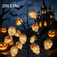 Waterdichte Halloween Pompoen Solar Takverlichting