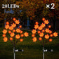 Waterdichte Halloween Pompoen Solar Takverlichting