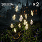 Waterdichte Halloween Pompoen Solar Takverlichting