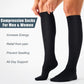 🔥 Tijdelijke aanbieding! 💥 Unisex Compressiekousen met Geleidelijke Drukondersteuning 🧦
