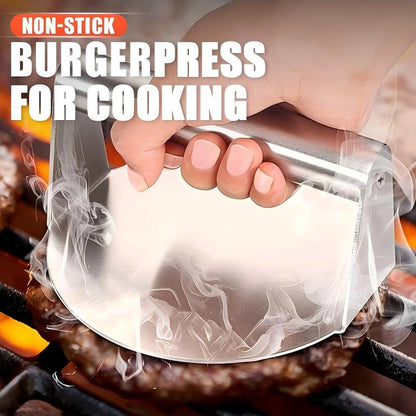 🍔 Antiaanbak Hamburgerpers – Voor Perfecte Zelfgemaakte Burgers ✨