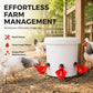 🐔 Automatische Drinkbekers voor Kippen met Zwaartekrachtwerking💧