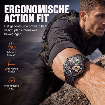 💥Tijdelijke 50% korting!🔥Multifunctionele outdoor smartwatch voor sport en fitness