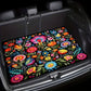 🚗🏵️ 50% KORTING! Nooit meer een schuivende of vieze kofferbakmat! Deze universele mat met antislip-rug en kristalfluweel oppervlak beschermt je auto en blijft perfect liggen – stijlvol en makkelijk schoon te maken!