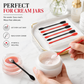 🌸 Mini Skincare Spatel Set – De Perfecte Tool voor Crèmes, Maskers en Beautyproducten